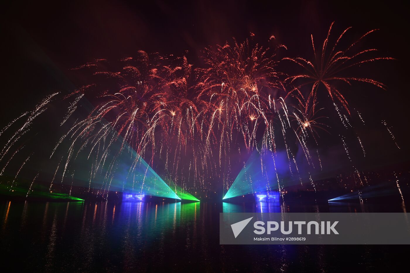 2nd Rostec International Fireworks Festival. Day 2