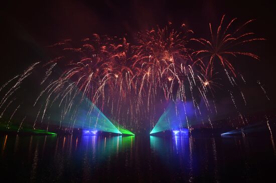 2nd Rostec International Fireworks Festival. Day 2