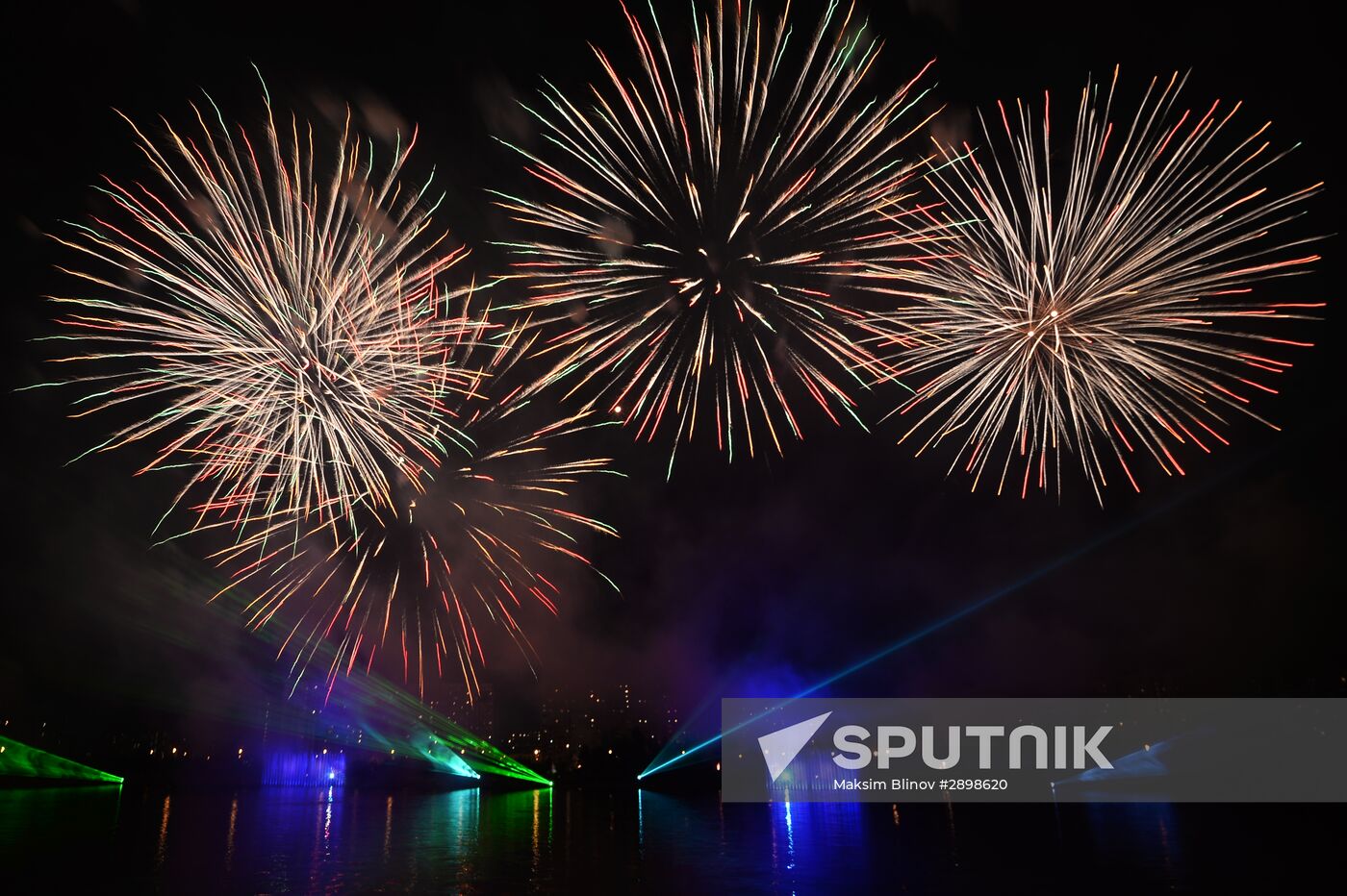 2nd Rostec International Fireworks Festival. Day 2
