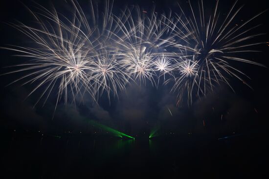2nd Rostec International Fireworks Festival. Day 2