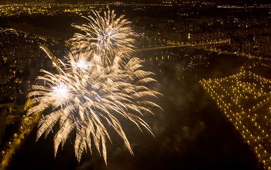 Second Rostec International Fireworks Festival. Day Two