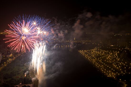 Second Rostec International Fireworks Festival. Day Two