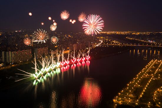 Second Rostec International Fireworks Festival. Day Two