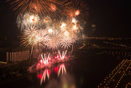 Second Rostec International Fireworks Festival. Day Two