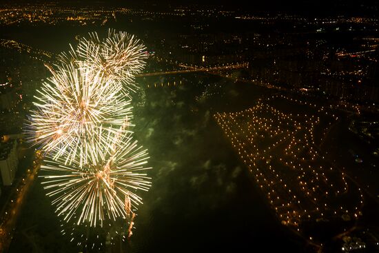 Second Rostec International Fireworks Festival. Day Two