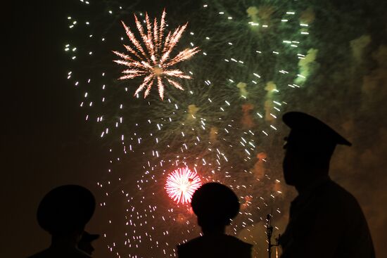 Second Rostec International Fireworks Festival. Day Two