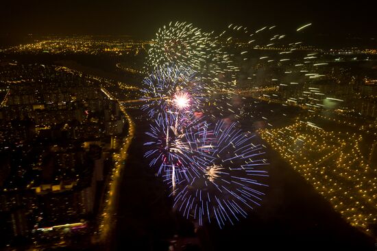 Second Rostec International Fireworks Festival. Day Two