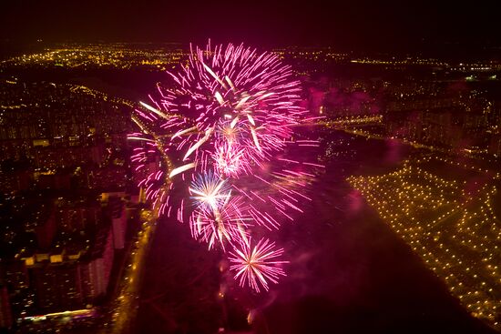 Second Rostec International Fireworks Festival. Day Two