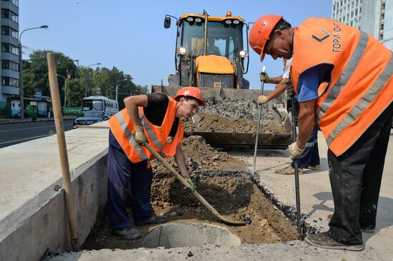Reconstruction of Shchelkovskoye Shosse
