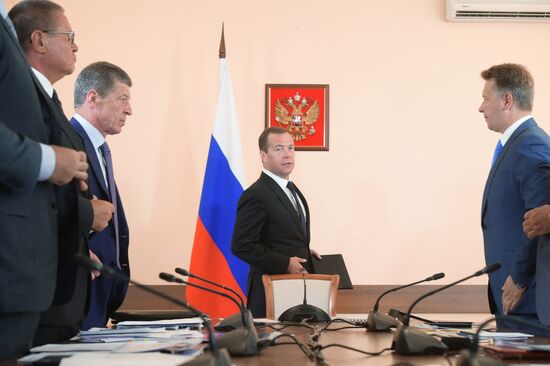 Prime Minister Dmitry Medvedev's working visit to Crimean Federal District