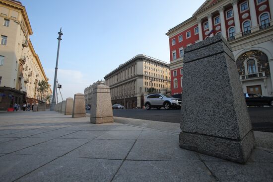 Moscow's Tverskaya Street re-opened after improvement works