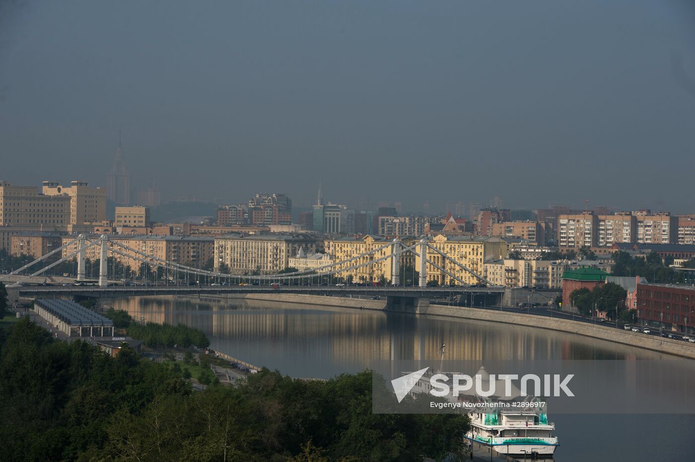 Smog in Moscow