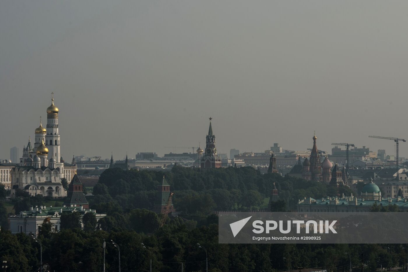 Smog in Moscow