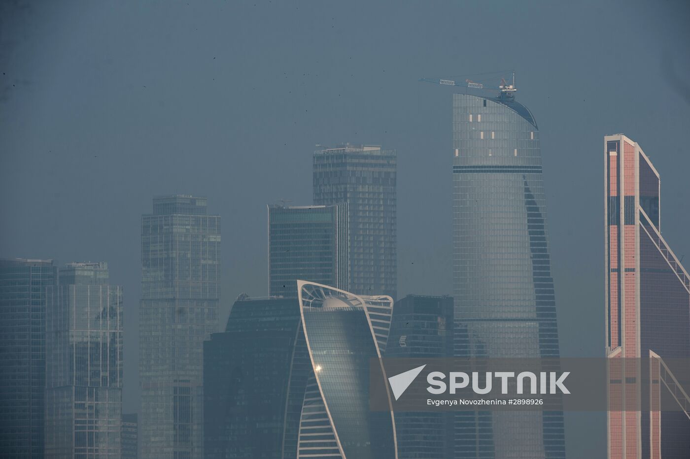 Smog in Moscow