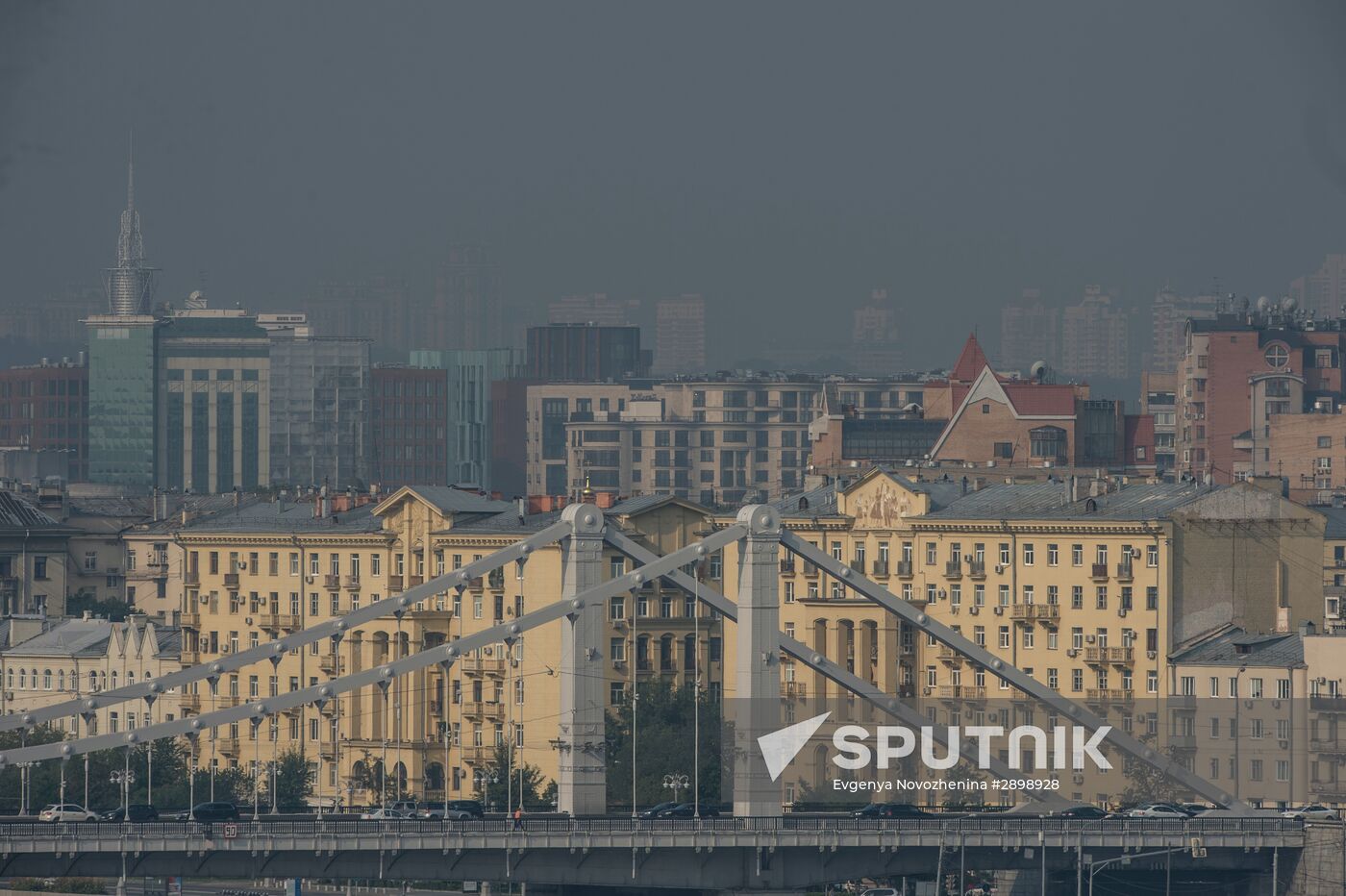 Smog in Moscow
