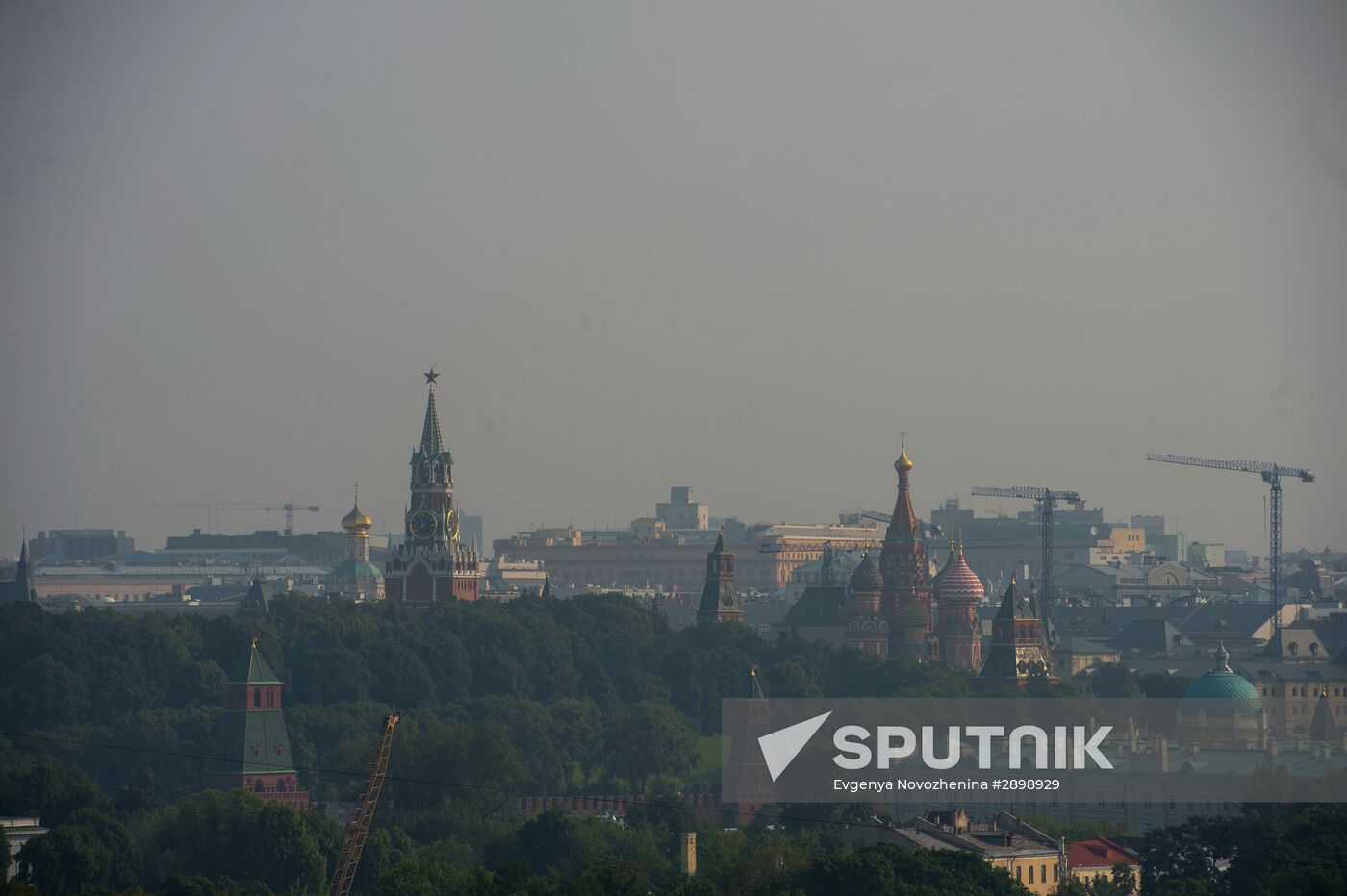 Smog in Moscow