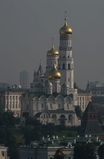 Smog in Moscow
