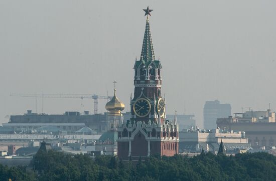 Smog in Moscow