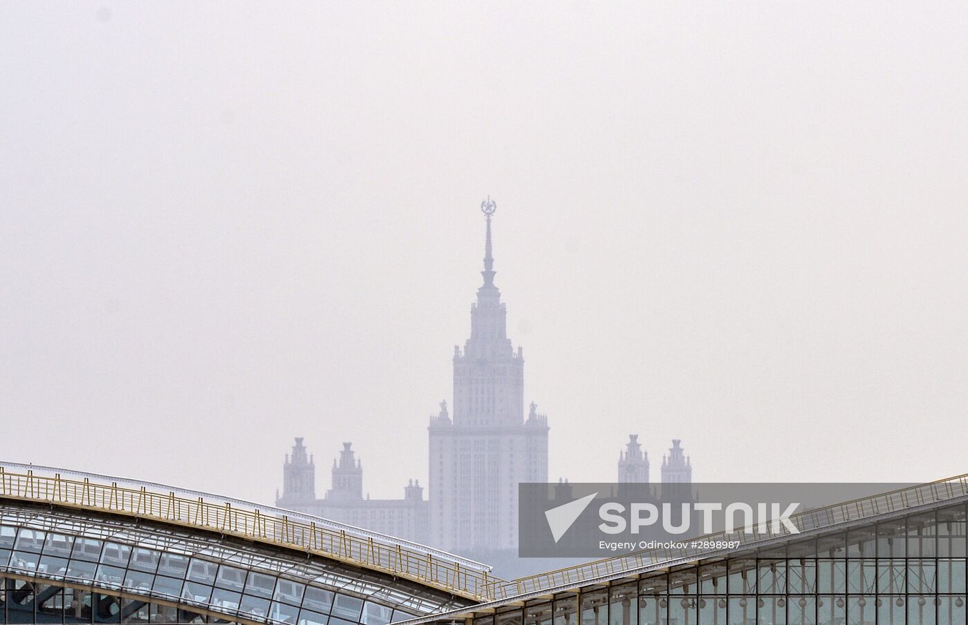 Smog in Moscow
