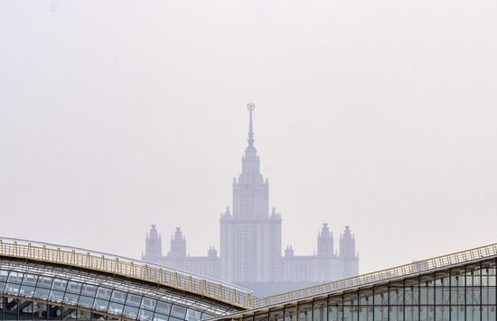 Smog in Moscow