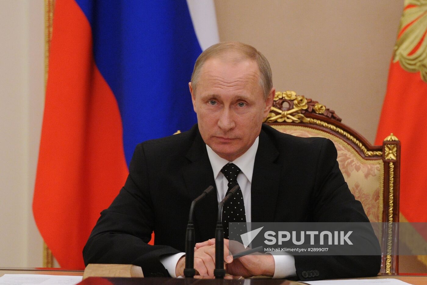 Russian President Vladimir Putin chairs Security Council meeting