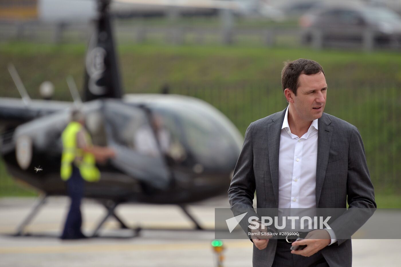 Opening second stage in construction of Heliport Reutov complex