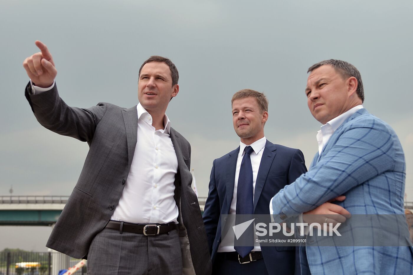 Opening second stage in construction of Heliport Reutov complex