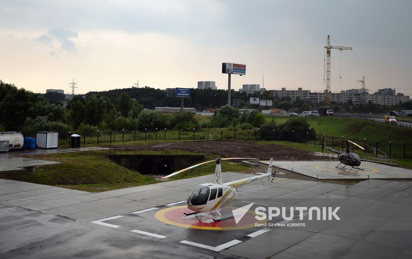 Second stage of Heliport Reutov construction begins