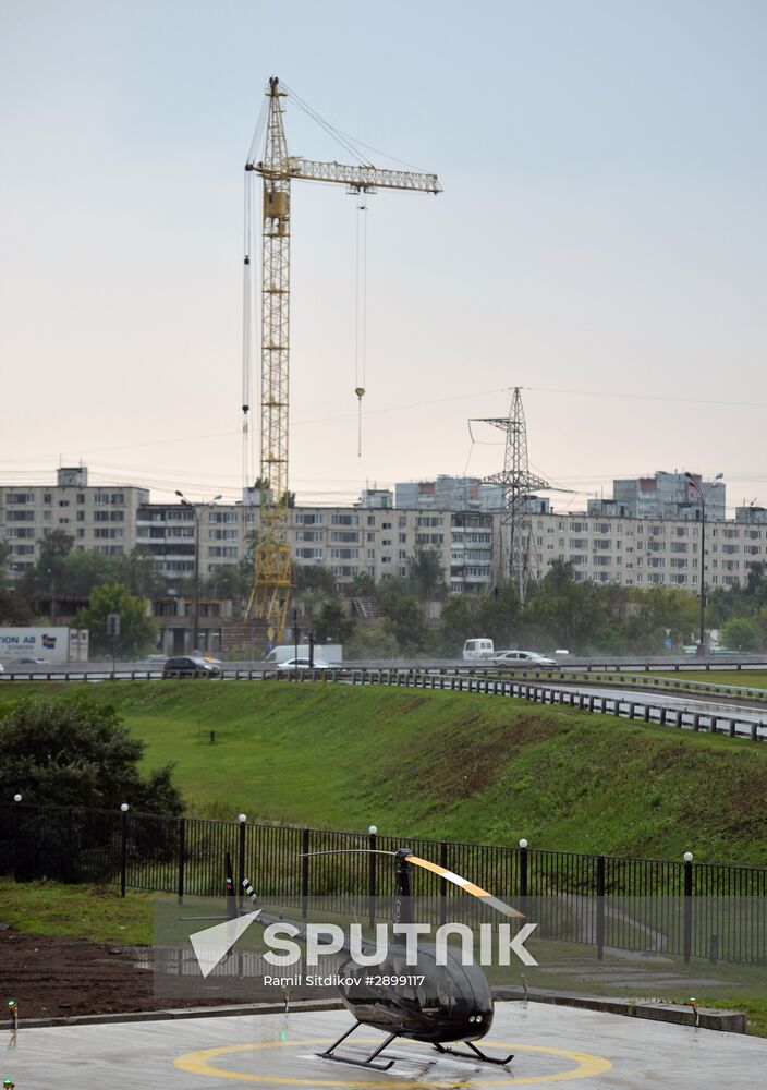 Second stage of Heliport Reutov construction begins