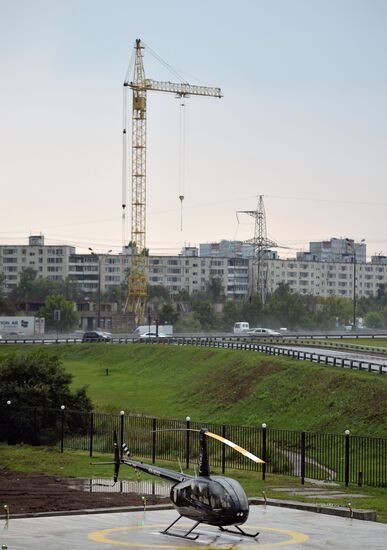 Second stage of Heliport Reutov construction begins