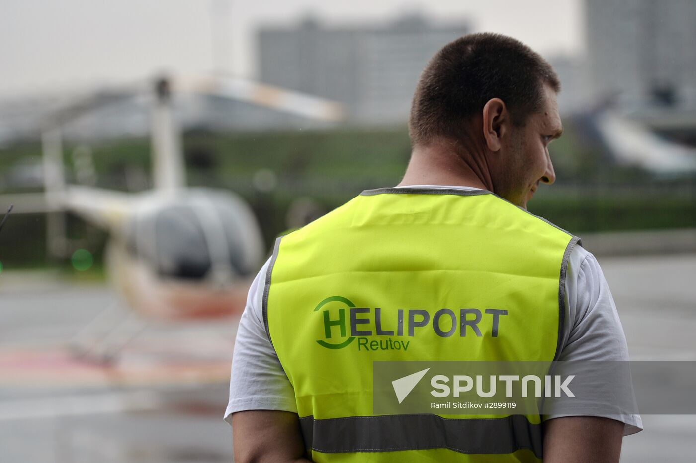 Opening second stage in construction of Heliport Reutov complex