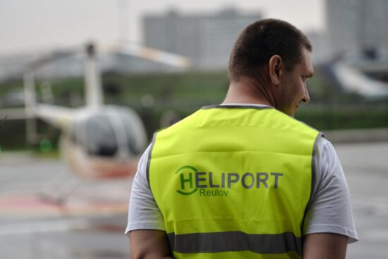 Opening second stage in construction of Heliport Reutov complex