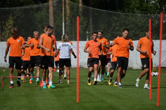 Football. FC Ural training session