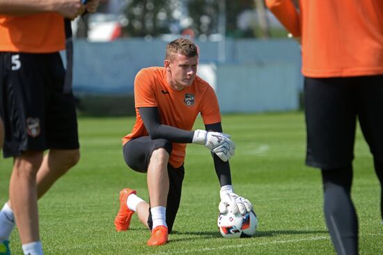 Football. FC Ural training session