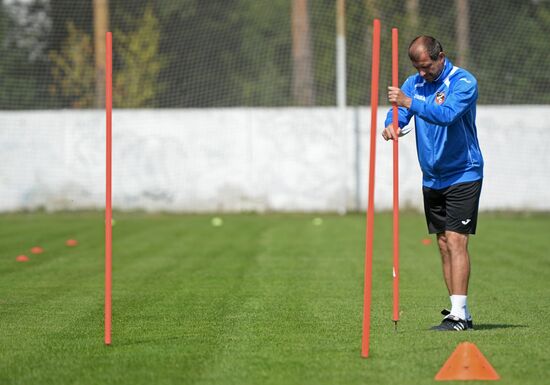 Football. FC Ural training session