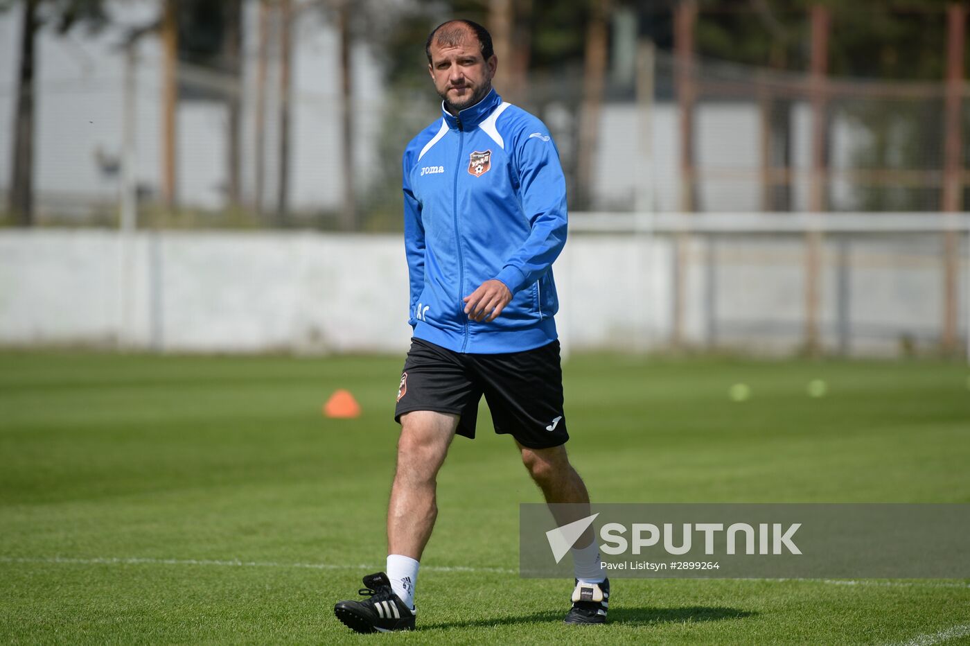 Football. FC Ural training session