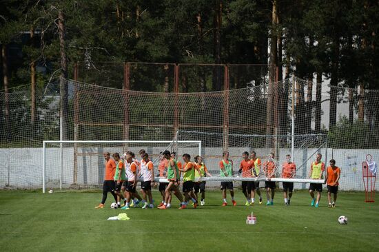 Football. FC Ural training session