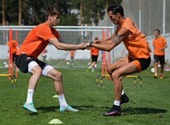 Football. FC Ural training session