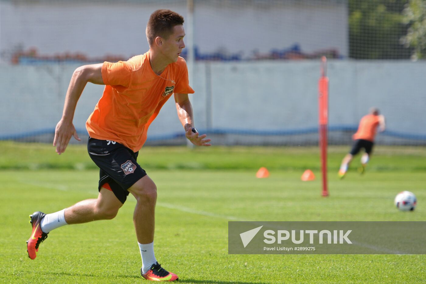 Football. FC Ural training session