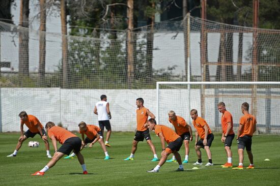 Football. FC Ural training session