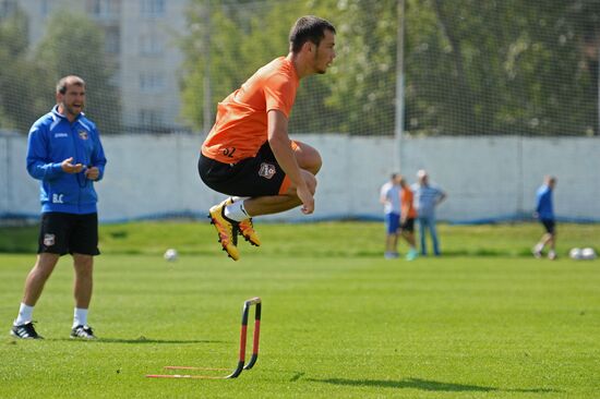 Football. FC Ural training session