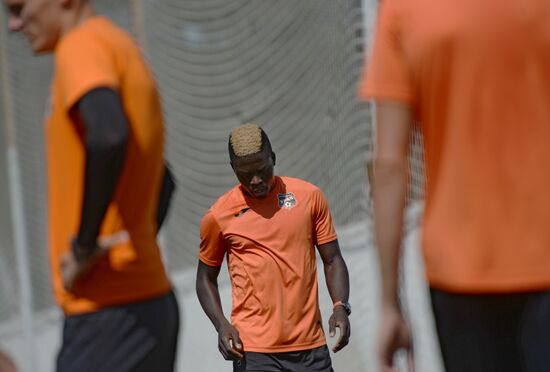 Football. FC Ural training session