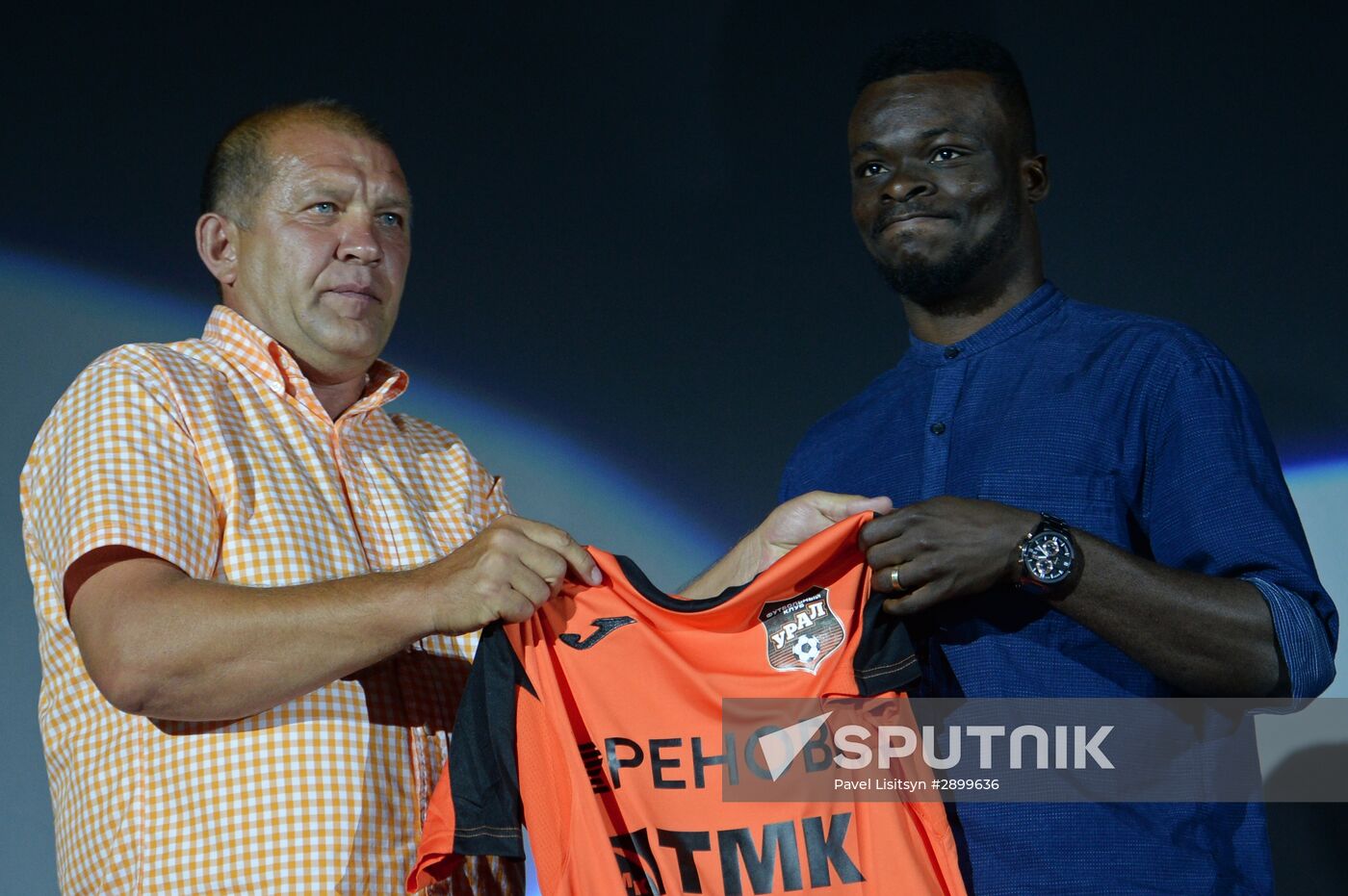 FC Ural Yekaterinburg holds training session