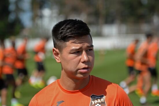 Football. FC Ural training session