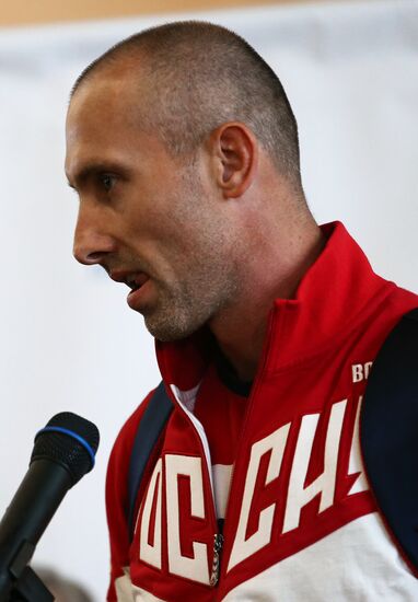Russian Olympic team departs for Rio de Janeiro