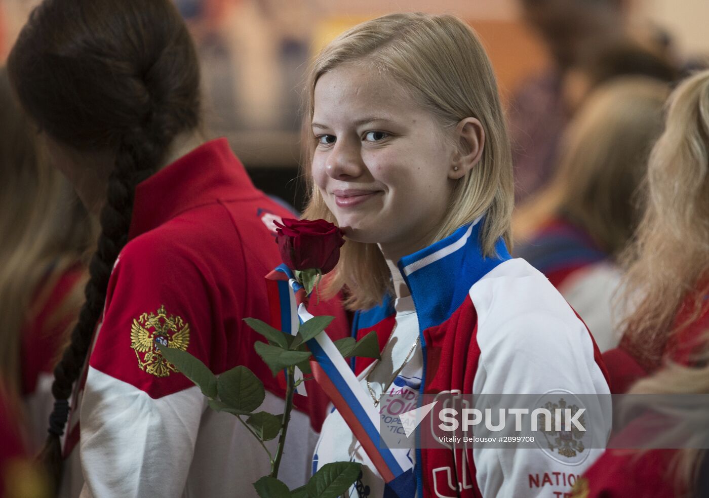 Russian Olympic team departs for Rio de Janeiro
