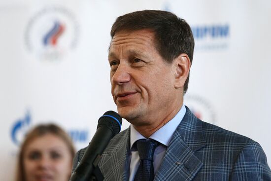 Russian Olympic team departs for Rio de Janeiro