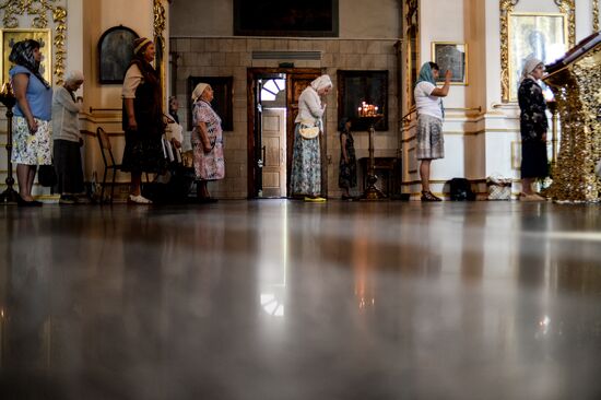 Baptism of Russia anniversary across Russia