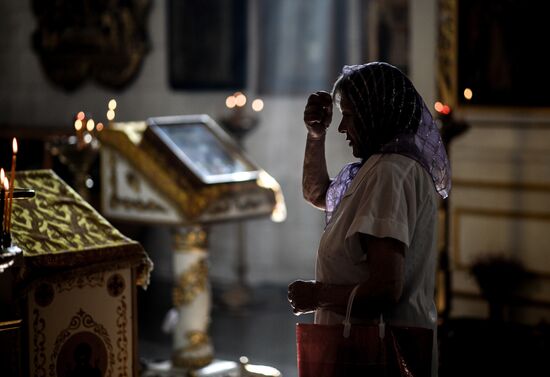 Baptism of Russia anniversary across Russia