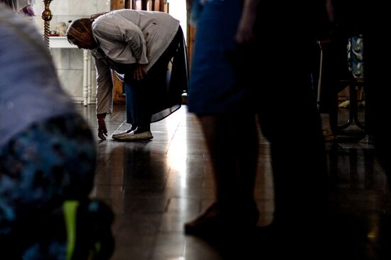 Baptism of Russia anniversary across Russia